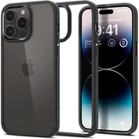 Spigen Ultra Hybrid iPhone 14 Pro viedtālruņa apvalks - matēts melns