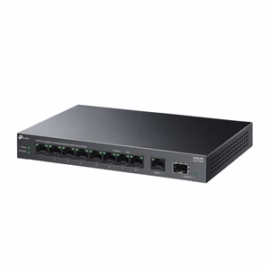 TP-Link LiteWave 10 portu gigabitu galda komutators ar 8 portu PoE+