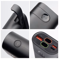 Portatīvais lādētājs Forcell F-Energy F10K4 PD QC3.0 3A 22,5W 10000 mAh su Apple Watch saderīgs melns