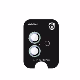 Joyroom JR-MSJ0274 aizsargstikls iPhone 16/16 Plus lēcām - zaļa