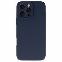 Silikona lite viedtālruņa apvalks Iphone 16 Pro tumši zils