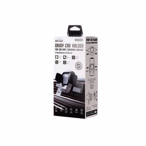 WEKOME WP-U82 King Kong Series mehānisks auto turētājs 4,7–6,5" tālruņiem, melns