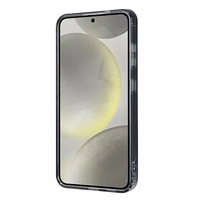 Audi IML Ģeometriskā raksta viedtālruņa apvalks S24 S921 pelēks/pelēks cietais apvalks AU-IMLS24-A6/D3-GY