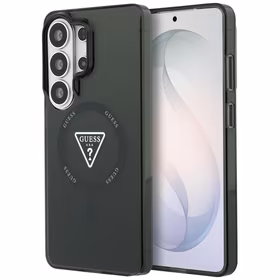 GUESS maciņš for SAMSUNG S26 Ultra GUHCS26L5HC4MLSK (Magnetic IML Gradient Triangle) melns