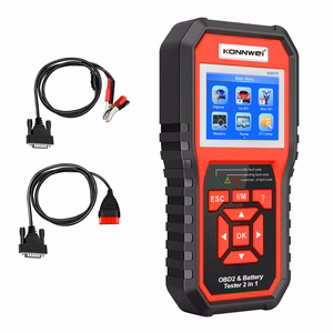 Konnwei KW870 OBD2 diagnostikas skeneris un akumulatoru testeris
