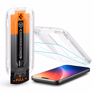 Spigen Glas.TR EZ Fit Pro rūdītais stikls iPhone 16 Pro Max / 17 Pro Max - caurspīdīgs