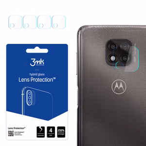 HYBRID GLASS 3MK FLEXIBLE GLASS LENS MOTOROLA MOTO G POWER 2021 CAMERA 4 PCS.