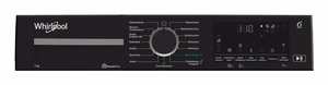 Whirlpool WSD 74 WBB PL brīvi stāvošs priekšējās ielādes veļas žāvētājs, 7 kg, balts
