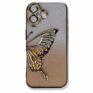 Tel Protect Butterfly Water viedtālruņa apvalks Iphone 17 zelta