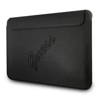 Guess Saffiano Script vāciņš 13" klēpjdatoram - melns