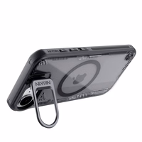 Nillkin Iceblade Prop magnētiskais viedtālruņa apvalks ar statīvu iPhone 16e - melns