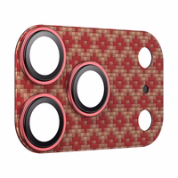 Benks Rūdīta stikla aizsargstikls Armor Warrior Lens (OR69) priekš Iphone 17 Pro ArmorGrid orange (kamera sala)