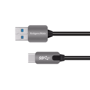 Kruger&Matz USB 3.0 spraudnis – USB-C spraudnis kabelis, 5 Gbps, 0,5 m