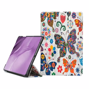 Чехол Reach Smart кожаный Samsung X200 X205 Tab A8 10.5 2021 бабочка