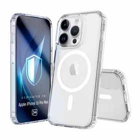 3mk Armor MagCase Viedtālruņa apvalks iPhone 16 Pro Max - skaidrs
