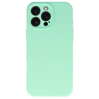 Viedtālruņa apvalks Silicone Lite Case iPhone 16 Pro Max menta zaļš