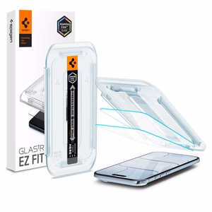 Spigen Glas.TR EZ Fit 2-komplekts rūdīts stikls iPhone 17 Air - caurspīdīgs