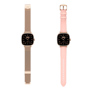 Ksix Smartwatch IRIA viedpulkstenis, rozā, 1.7" AMOLED, IP68