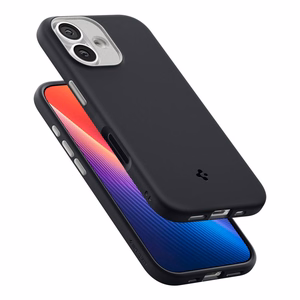 Spigen Nano Pop Mag Чехол совместимый с MagSafe для iPhone 17 Black Sesame