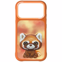 Nimmy Big Eyed Pet 2.0 Raccoon macins iPhone 17 Pro - oranzs