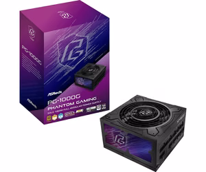 Asrock Phantom Gaming PG-1000G barošanas bloks 750 W 20+4 pin ATX melns