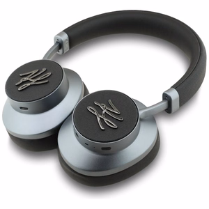 Bezvadu ANC austiņas KARL LAGERFELD Grained Initials KF003083, melnas