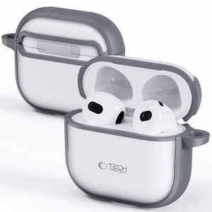 Tech-Protect Slim Hook viedtālruņa apvalks AirPods 4 - pelēks