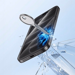 Borofone BF11 Armor Shield visu ekrānu nosedzošs rūdīts stikls ekrānam, HD, paredzēts iPhone 17e/16e/14/13/13 Pro