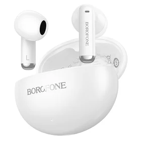 Borofone TWS Bluetooth Austiņas FQ12 Nice baltas