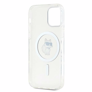 Чехол Karl Lagerfeld IML Choupette MagSafe для iPhone 12 / 12 Pro - прозрачный