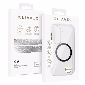 Liavec Pure Maciņš for Samsung Galaxy S26 melns