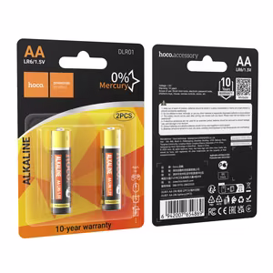 Alkaliskā baterija R6 (AA) Hoco DLR01 2 gab.