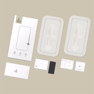 Tech-Protect Quick Set+ 2-pack tempered glass for iPhone 13 / 13 PRO / 14 / 16e / 17e