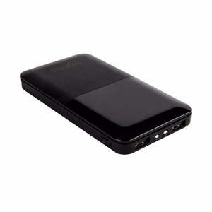 Внешний аккумулятор MX ROTH 10 000 mAh, 2xUSB, 10W Li-Po, черный, + кабель microUSB
