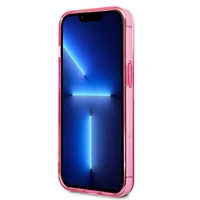 Karl Lagerfeld Gradient Ikonik Karl&Choupette viedtālruņa apvalks iPhone 13 Pro / iPhone 13 – rozā