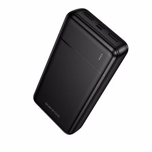 Borofone Внешний аккумулятор 20000mAh BJ88A Clever - 2xUSB - чёрный