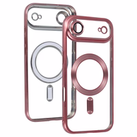 Metallic Magsafe maciņš iPhone 17 Air rozā