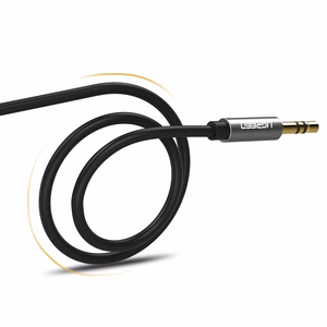 Ugreen AV119 10733 audio kabelis mini jack 3.5mm / mini jack 3.5mm 1m melns