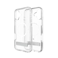 ZAGG Crystal Palace Snap Magnētiskais viedtālruņa apvalks iPhone 16 Plus - Caurspīdīgs