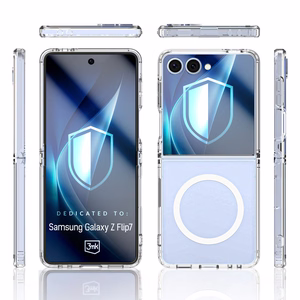 3mk Armor MagCase для Samsung Galaxy Z Flip 7 - прозрачный