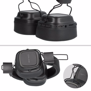 Blavec Virs ausīm Bluetooth Austiņas BO-11 Bass Admiral (BO11-B) melnas