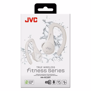 JVC HA-EC25TWU bezvadu austiņas ausīs baltas