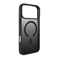 Puro Gradient TPU apvalks saderīgs ar MagSafe iPhone 17 Pro - melns