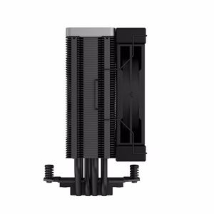 DeepCool AK400 ZERO DARK procesora gaisa dzesētājs 12 cm melns 1 gab.