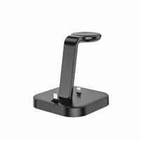 Bezvadu lādētājs Hoco 3in1 CW43 melns