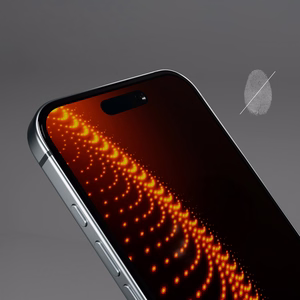 SBS aizsargstikls ar D3O tehnoloģiju ar aplikatoru iPhone 15 / iPhone 15 Pro / iPhone 16