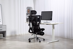 Activejet ergonomiskais biroja krēsls YK848, melns