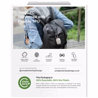 Uniq Veren korpuss AirPods Pro 3 - rozā krāsā