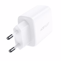 Acefast sienas lādētājs USB Type C / USB 20W, PPS, PD, QC 3.0, AFC, FCP balts (A25 balts)