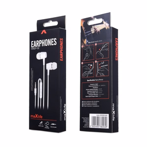 Maxlife проводные наушники MXEP-02 jack 3,5mm белые